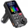 FM TRANSMITTER ΜΕ BLUETOOTH, HANDS FREE, QC ΦΟΡΤΙΣΤΗ ΑΥΤΟΚΙΝΗΤΟΥ, 2 USB, AUX-IN / OUT, MICRO SD FMT-93BT AKAI