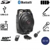 ΦΟΡΗΤΟ ΗΧΕΙΟ ΕΝΙΣΧΥΤΗΣ KARAOKE BLUETOOTH USB/SD CARD 30W RMS SS022A-X6 AKAI