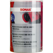 Profiline Σφουγγάρι Γυαλίσματος Κόκκινο σκληρό 80mm σετ 6 τεμ 493700 SONAX