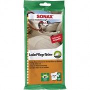 Υγρά Μαντηλάκια φροντίδας δέρματος 10 τεμ Leather care wipes SONAX