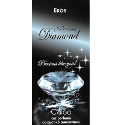 Cargo Αρωματική Καρτέλα Κρεμαστή Αυτοκινήτου Precious Diamond Eros