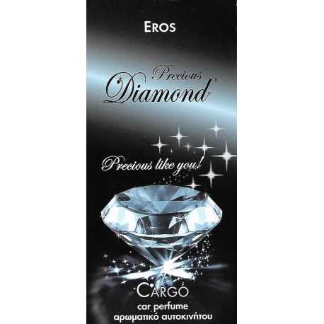 Cargo Αρωματική Καρτέλα Κρεμαστή Αυτοκινήτου Precious Diamond Eros
