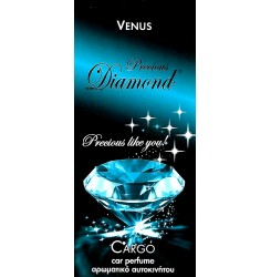 Cargo Αρωματική Καρτέλα Κρεμαστή Αυτοκινήτου Precious Diamond Venus
