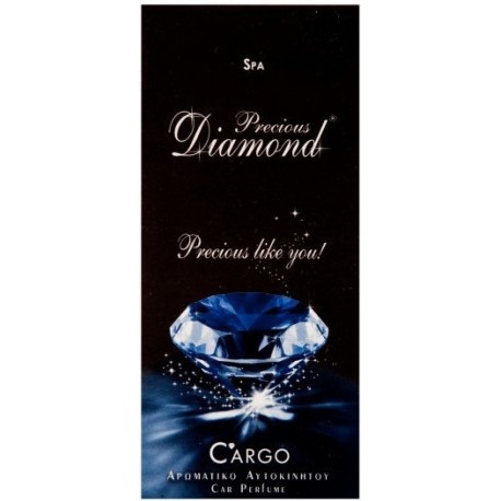 Cargo Αρωματική Καρτέλα Κρεμαστή Αυτοκινήτου Precious Diamond Spa