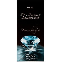 Cargo Αρωματική Καρτέλα Κρεμαστή Αυτοκινήτου Precious Diamond Be Cool