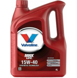 15W-40 TURBO diesel MAX LIFE 4Lt VALVOLINE