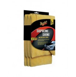 Supreme Shine Microfibre Πανιά Μικροϊνών Γυαλίσματος Αυτοκινήτου 3τμχ X2020 Meguiar's