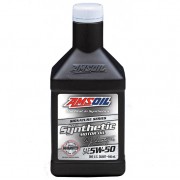 5W-50 Signature Series 100% Synthetic Motor Oil Συσκ.:946-ml [AMRQT] (AMSOIL)