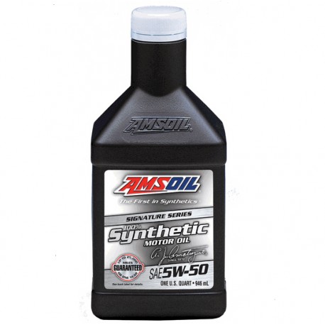 5W-50 Signature Series Full Synthetic Motor Oil 946 ml AMRQT AMSOIL