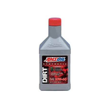 10W-40 [DB40QT] Συσκ.:946-ml Synthetic Dirt Bike Oil (AMSOIL)