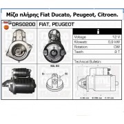 ΜΙΖΑ 0.8KW FIAT DUCATO (LUCAS)