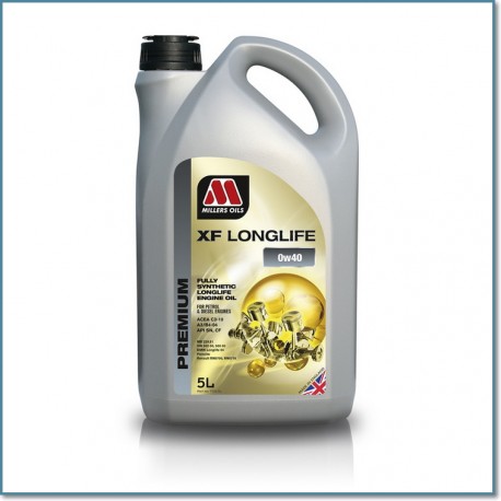 0W-40 XF LONG LIFE Συσκ.:5Lt FULLY SYNTHETIC (MILLERS)