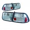 ΦΑΝΑΡΙΑ ΠΙΣΩ LED HONDA CIVIC 96 2D CHROME 10209 AUTOLINE