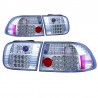 ΦΑΝΑΡΙΑ ΠΙΣΩ LED HONDA CIVIC 92 2/4D 10202 AUTOLINE