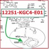 ΓΝΗΣΙΑ ΦΛΑΝΤΖΑ ΚΑΥΣΕΩΣ SPIKE 125R (12251-KGC4-E01) KYMCO